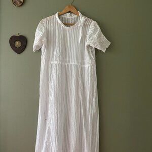 1930s white cotton